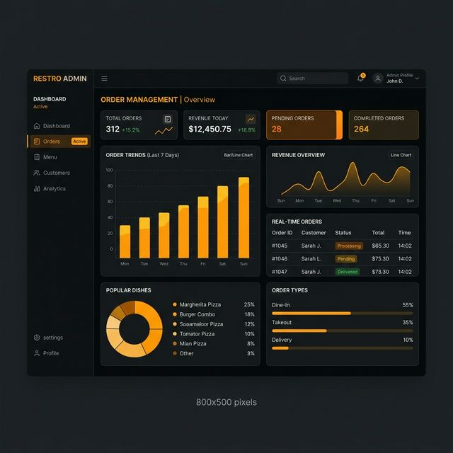 Food Delivery System screenshot 2